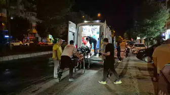 Eskişehir’de ıslak zemin kuryeyi hastanelik etti