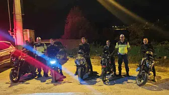 Bilecik yollarında motosikletli sürücülere kask ve ekipman uyarısı