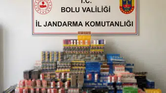 Bolu'da kaçakçılık operasyonu: Milyonluk vurguna jandarma engeli
