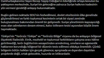Duran'dan Suriye mesajı Kirli hesaplara karşı ayaktayız