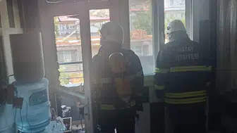 Hassa'da bir ev alevlere teslim oldu