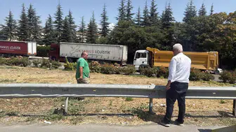 Eskişehir’de moloz kavgası çevre yolunda bitti