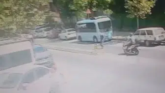 Kağıthane'de yayaya çarpan motosikletin sürücüsü serbest
