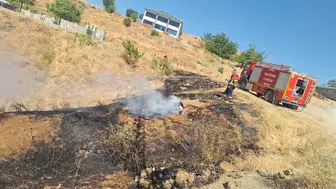 Bingöl'de iki ayrı yangın Alevler evlere sıçramadan söndürüldü