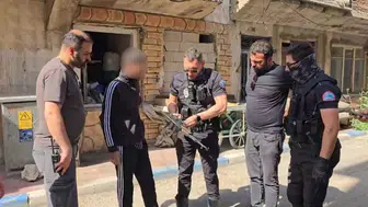 Erzurum sokaklarında silahlı dehşet anları