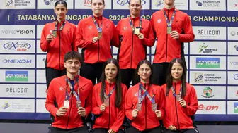 Türkiye, Avrupa Gençler Badminton Şampiyonası’nda 2 altın, 2 bronz madalya kazandı