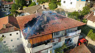 Safranbolu’da tarihi bölgede panik dolu anlar