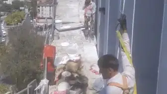 Kağıthane'de inşaat faciasından dönüldü