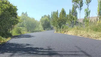 Kağızman'da iki köyün yolu asfaltlanıyor