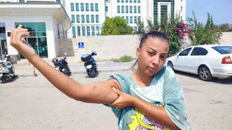 Adana'da dehşet anları Öğretmen amca yeğenini darp etti