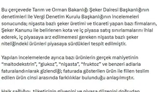 Şeker piyasasında büyük operasyon 47 kişi ifadeye çağrıldı
