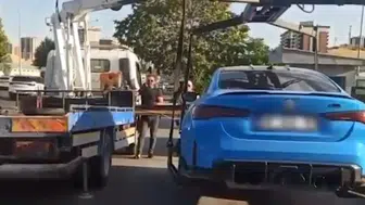 Plakasını gizleyip drift yapan sürücünün ehliyetine el konuldu