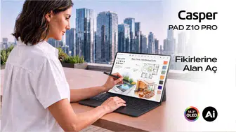 Casper tablet ve laptop ikilemine 14 inçlik yeni çözüm getirdi