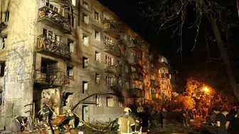 Rusya Kiev'i balistik füzelerle vurdu 9 ölü