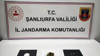 Şanlıurfa Karaköprü'de jandarmadan uyuşturucu baskını