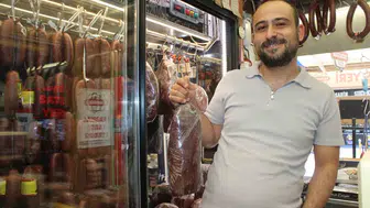 Gurbetçi dönüşü Kayseri'de pastırmacıları sevindirdi