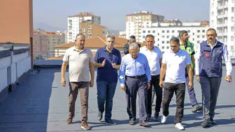 Büyükkılıç otoparkta incelemelerde bulundu, esnafa bereketli işler diledi