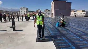 Kayseri Bedesten Otoparkı yeni çatısına kavuşuyor