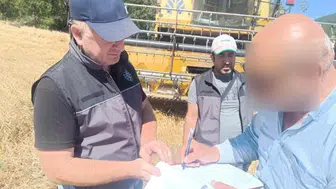 Biçerdöverler tek tek denetleniyor, yangın uyarısı yapıldı
