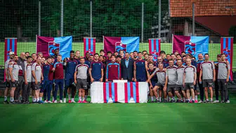 Trabzonspor yeni yaşını Avusturya kampında kutladı