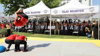 Kayseri'de gençlerin yeni adresi Talas'ta açıldı