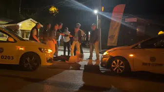 Eskişehir’de taksi gaspı denemesi garip bir şekilde bitti