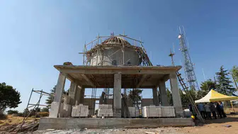 Gaziantep’in tarihi Dülük Baba Türbesi küllerinden yeniden doğuyor