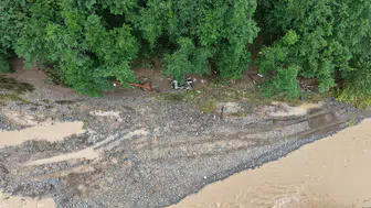 Giresun sel felaketinde iki kişiye ulaşılmaya çalışılıyor