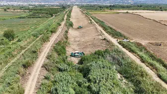 Nazilli Dereköy Çayı’nda sel önlemleri için düğmeye basıldı