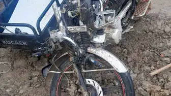 Niğde’de yağışlı havada motosiklet devrildi 2 yaralı