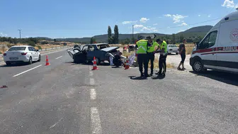 Kütahya Tavşanlı kara yolunda feci kaza