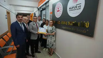 Sinop’ta nüfus memurlarına tam not