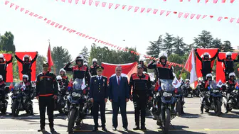 Ankara sokaklarında güvenliği sağlayacak 67 yeni yunus polisi göreve başladı