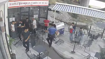 Arnavutköy ormanındaki kavga cami avlusunda taşlı saldırıya dönüştü