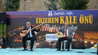Erzurum Kalesi’nde ozanlar geleneği yaşattı