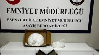 Esenyurt’taki adrese uyuşturucu baskını