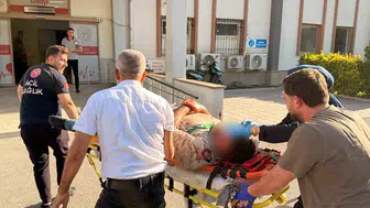 Kahta’da motosiklet kazası Genç sürücü yaşam mücadelesi veriyor