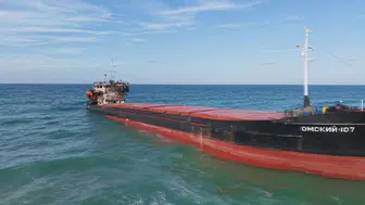 Karadeniz'in ortasında saldırıya uğrayan hayalet gemi Şile kıyılarına vurdu