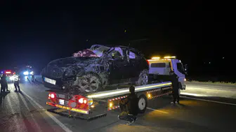 Kayseri'de gece yarısı trafik kazası 1 çocuk hayatını kaybetti