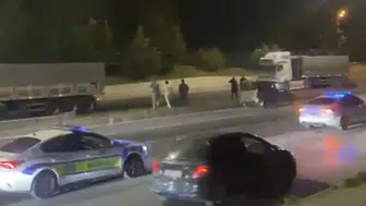 Eskişehir çevre yolunda gece yarısı kaza