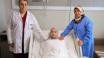 Kahramanmaraşlı genç hastanın hayatını karartan 35 santimlik kist başarıyla alındı