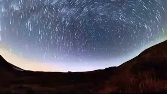 Niğde gece gökyüzünde yıldız yağmuru yaşandı