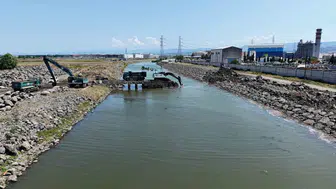 Tekkeköy’de sel korkusunu bitirecek çalışma başladı