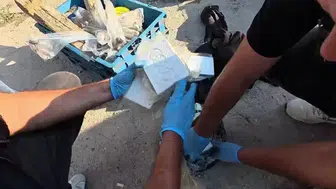 Milas yolunda uyuşturucu operasyonu