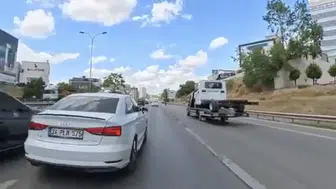 Maltepe trafiğini birbirine katan sürücüye ağır fatura