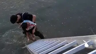 Batman'da 7 metrelik dereye düşen çocuktan sevindiren haber