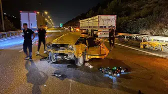 İskenderun yolunda iki araç çarpıştı