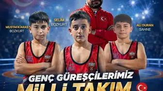 Kozan’ın genç güreşçileri milli takım kampına çağrıldı