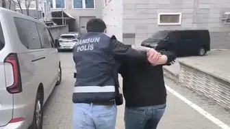 Samsun polisi aranan suçluyu yakaladı