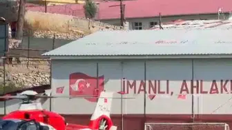 Feke'de kalp krizi geçiren adam, ambulans helikopterle Adana'ya yetiştirildi